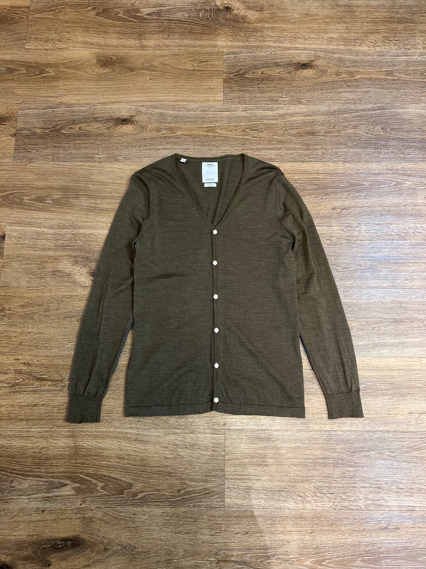 VISVIM SELMER CARDIGAN KUBA